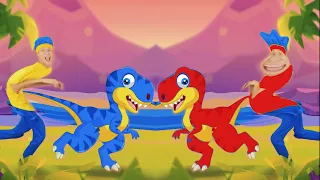 Funny Tigiboo | Dino Stomp, Jump & Dance D Billions | troll i don't draw parody megaremix