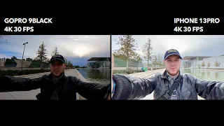 iPhone 13Pro vs GoPro 9,10 black