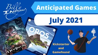 Most Anticipated Board Games Coming on Crowdfunding Platforms (Kickstarter & Gamefound: July 2021)