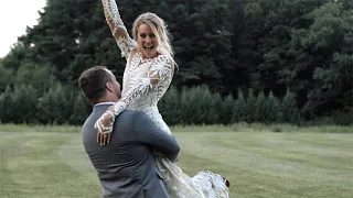 Powerful, Emotional Vows Wedding Teaser 🤍Rockwood, PA | Matt + Kasey