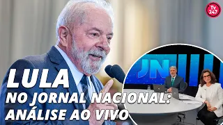 Lula no Jornal Nacional: análise ao vivo