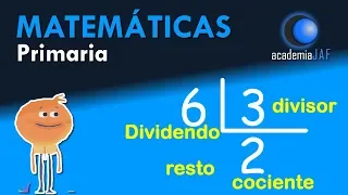 LOS TÉRMINOS DE LA DIVISIÓN - Matemáticas