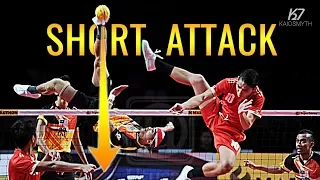 Sepak Takraw ● Crazy Short Ball Attack Compilation | HD