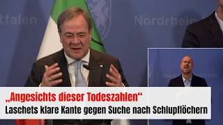 NRW-Ministerpräsident Armin Laschet fordert Einhaltung der Corona-Regeln