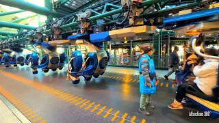 Jurassic Flyer | Powered Coaster at Jurassic World | Universal Studios Beijing 2024