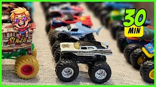 COOL Monster Truck Compilation 2 - Monster Truck Collection and Easter Egg Hunt