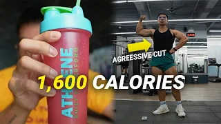 AGGRESSIVE CUT Full Day of EATING | Von Campos