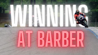 Winning ain't easy! | Barber Motorsports Park | C Superstock