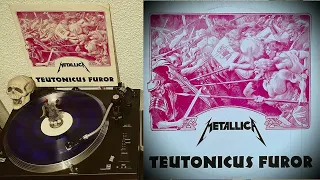 METALLICA - Teutonicus Furor (Vinilo, LP, Unofficial Release, White Label, Blue) 20/12/1984