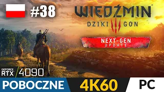 Wiedźmin 3 #38 🐺 Poboczne 🐎 Droga do Novigradu | The Witcher 3 PL Gameplay 4K PC