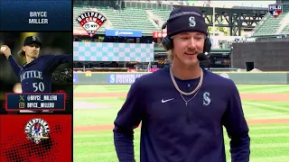 Mariners Starting Pitcher Bryce Miller Joins Intentional Talk on MLB Network