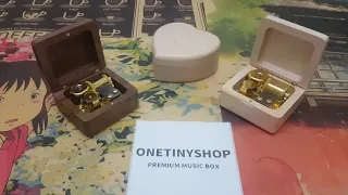 Music Box Version of ONE SUMMER'S DAY AND ALWAYS WITH ME from Spirited Away
