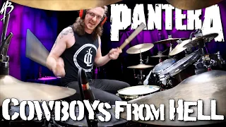 Pantera - Cowboys From Hell - Drum Cover | MBDrums