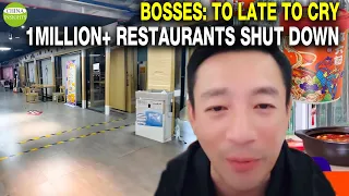 Shanghai: a restaurant shuts down after 6 days in business/Restaurant district = ghost market, why?