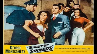 ♦Noir Classics♦ 'Street of Sinners' (1957) George Montgomery, Geraldine Brooks