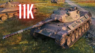 World of Tanks Leopard 1 - 11K Damage 10 Kills & Bourrsaque 14 Kills