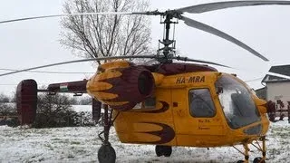 Kamov Ka-26 (HA-MRA) test flight with passanger cabin