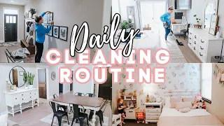 Daily Cleaning Routine // SPEED CLEAN WITH ME + NEW DECOR