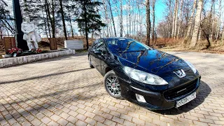 Peugeot 407// ПЕРЕВЁРТЫШ сутенёра с пробегом 180к//ТАЧКИ за 300.