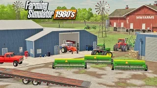 TRIPLE PLANTING RIG! | WIDEST PLANTER IN THE COUNTY (1980's ROLEPLAY) FARMING SIMULATOR 19