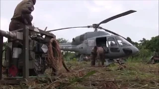 French H125M Fennec deployed in Central Africa (2015)