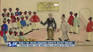 Early Dr. Seuss drawing depicts racist images