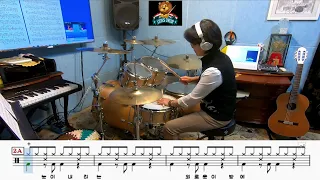 [No.26]눈이내리네(이선희)#DrumCover#Drum악보#LionsDrum정영애