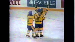 us sweden canada cup 84 newsclip
