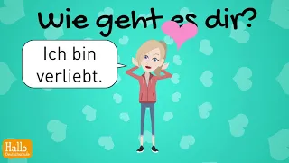 Deutsch lernen / Hast du Gefühle? / Hast du Emotionen? / Wie geht es dir?