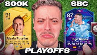 جبت احسن بنت بوسط الميدان 🔥 و جربت SBC ASPAS ف PLAYOFFS 🥶😱