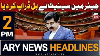 ARY News 2 PM Headlines 30th July 2023 | 𝐂𝐡𝐚𝐢𝐫𝐦𝐚𝐧 𝐒𝐞𝐧𝐚𝐭𝐞 𝐝𝐫𝐨𝐩𝐩𝐞𝐝 𝐭𝐡𝐞 𝐯𝐢𝐨𝐥𝐞𝐧𝐭 𝐞𝐱𝐭𝐫𝐞𝐦𝐢𝐬𝐭 𝐛𝐢𝐥𝐥