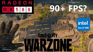 Call of Duty Warzone Gameplay | AMD Radeon RX580 4GB |  i5-4590