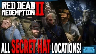 RED DEAD REDEMPTION 2 | EVERY HIDDEN HAT  LOCATION GUIDE