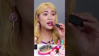 trang điểm sô cô la Chocolate Makeup Mukbang #shorts