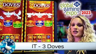 #G2E2023 Incredible Technologies   3 Doves Slot Machine Preview