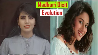 Madhuri Dixit Evolution (1984-2019) || Reaction || Hridima Khan