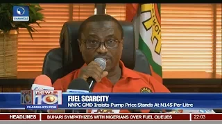 Fuel Scarcity: NNPC GMD Insists Pump Price Stands At N145 Per Litre