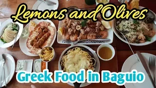 Greek Food in Baguio: Lemon and Olives | Sonella Go