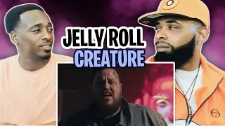 AMERICAN RAPPER REACTS TO-Jelly Roll - Creature (ft. Tech N9ne & Krizz Kaliko) - Official  Video