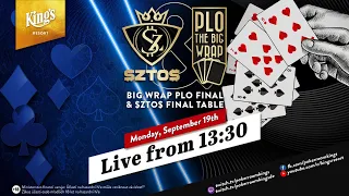 Finaltag des €2.350 "The Big Wrap" PLO Main Events, live aus dem King's Resort -  "KIKINHO" Batinic!