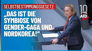 Selbstbestimmungsgesetz: "Das ist die Symbiose von Gender-Gaga und Nordkorea"