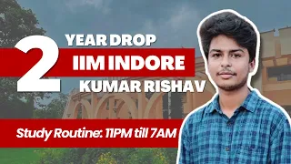 2-Year Dropper, Made it to IIM Indore | Rishav, AceIPM Student
