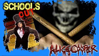 School's Out | Alice Cooper | Alexis Von Kraven | Drum Cover