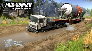 SpinTires KAMAZ  Truck Off road |whit graphics hd |1080p 60fps