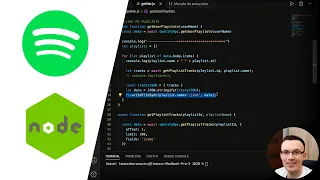 Spotify API in JavaScript Tutorial - Playlist Export