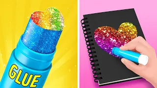 FANTASTIC ART HACKS AND DIY CRAFTS || Who Draws It Better! DIY Painting Hacks By 123 GO! LIVE