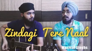 Zindagi Tere Naal - Khan Saab Pav Dharia | Cover (Live) | Musical Singhs