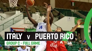 Italy v Puerto Rico - Group C Full Game - 2014 FIBA U17 World Championship