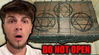 Opening a Real Cursed Dybbuk Box In The DEVILS FOREST (Gone Wrong) 3AM Very Scary