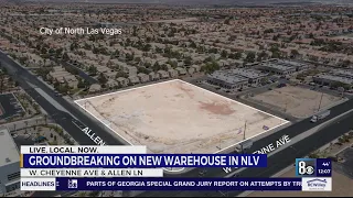 Groundbreaking for warehouse in North Las Vegas